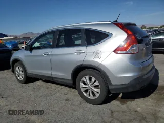 2012 Honda CR-V EX-L with VIN 2HKRM4H7XCH615277, listed as a Copart auction lot 57684505 with 106,741 mi miles and Salvage title. Bid and sale history available at DreamBid. Image 2.