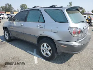 2001 Lexus RX 300 with VIN JTJGF10U110106266, listed as a Copart auction lot 71584334 with 245,561 mi miles and Salvage Title. Bid and sale history available at carsss.com. Image 2.