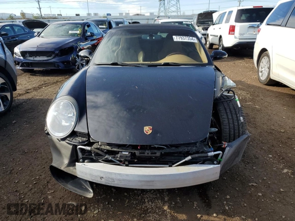2006 Porsche 911 Carrera S with VIN WP0CB29946S765147, listed as a Copart auction lot 77937354 with 35,028 mi miles and Salvage Title. Bid and sale history available at carsss.com. Image 5.