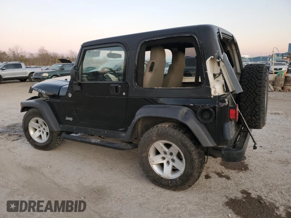 2005 Jeep Wrangler Rubicon with VIN 1J4FA69S55P317666, listed as a Copart auction lot 81782754 with 119,954 mi miles and Salvage Title. Bid and sale history available at carsss.com. Image 2.
