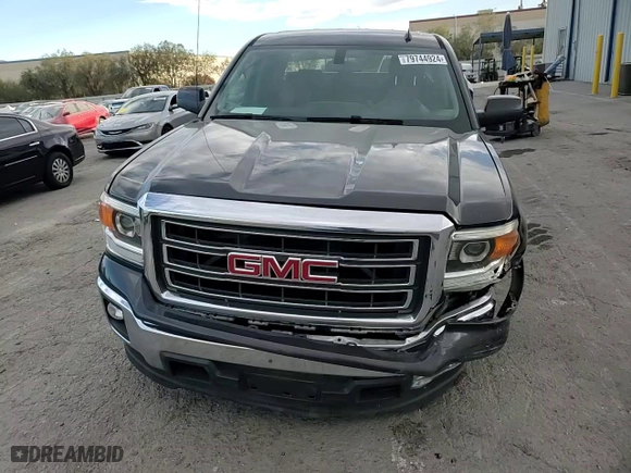 2014 GMC Sierra 1500 SLE with VIN 1GTR1UEH3EZ149869, listed as a Copart auction lot 79744924 with 112,564 mi miles and Salvage Title. Bid and sale history available at carsss.com. Image 10.