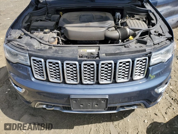 2020 Jeep Grand Cherokee Overland with VIN 1C4RJFCG7LC335839, listed as a Copart auction lot 52320505 with 86,684 mi miles and Salvage Title. Bid and sale history available at DreamBid. Image 13.