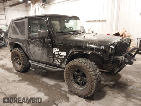 2007 Jeep Wrangler X with VIN 1J4FA24117L126599, listed as a IAAI auction lot 41624453 with 86,963 mi miles and . Bid and sale history available at carsss.com. Image 1.