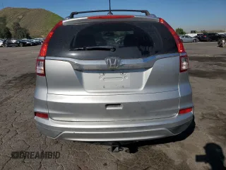 2015 Honda CR-V EX-L with VIN 2HKRM3H70FH504557, listed as a Copart auction lot 52463125 with 132,209 mi miles and Salvage Title. Bid and sale history available at carsss.com. Image 6.