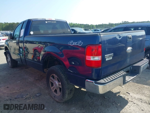 2007 Ford F-150 XL with VIN 1FTRF14W57KD56405, listed as a IAAI auction lot 42124580 with 104,196 mi miles and . Bid and sale history available at DreamBid. Image 3.