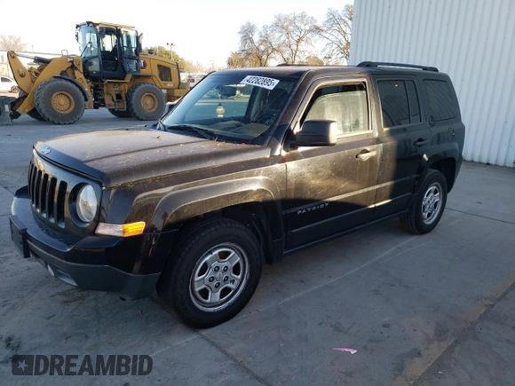 2017 Jeep Patriot Sport SE with VIN 1C4NJPBA1HD212525, listed as a Copart auction lot 42282895 with Not Provided miles and Clean Title. Bid and sale history available at carsss.com. Image 1.