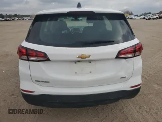 2023 Chevrolet Equinox LS with VIN 3GNAX5EG4PL259369, listed as a Copart auction lot 44984935 with 51,246 mi miles and Salvage title. Bid and sale history available at DreamBid. Image 6.