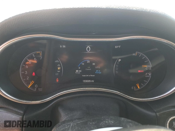 2015 Jeep Grand Cherokee Limited with VIN 1C4RJFBG4FC157894, listed as a Copart auction lot 52006285 with 153,029 mi miles and Salvage Title. Bid and sale history available at carsss.com. Image 9.