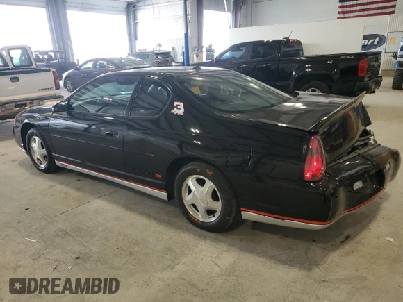 2003 Chevrolet Monte Carlo SS with VIN 2G1WX12K939146703, listed as a Copart auction lot 52416015 with 89,443 mi miles and Salvage Title. Bid and sale history available at carsss.com. Image 2.