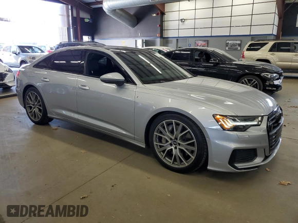 2023 Audi A6 Prestige with VIN WAUM2BF26PN013913, listed as a Copart auction lot 78744204 with 30,068 mi miles and Salvage Title. Bid and sale history available at carsss.com. Image 4.