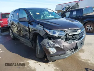 2020 Chevrolet Equinox LT with VIN 2GNAXUEV4L6250629, listed as a IAAI auction lot 41078037 with 168,259 mi miles and . Bid and sale history available at DreamBid. Image 1.