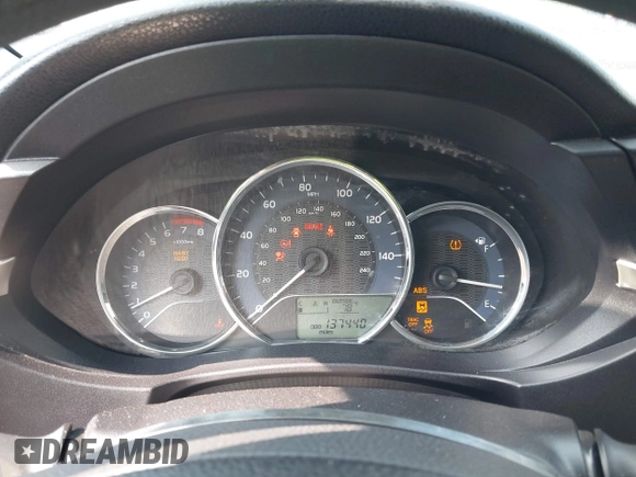 2014 Toyota Corolla L with VIN 2T1BURHE2EC114516, listed as a IAAI auction lot 42465593 with 137,440 mi miles and . Bid and sale history available at DreamBid. Image 7.