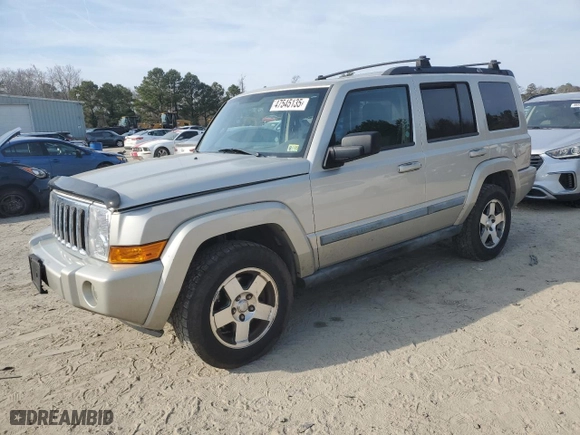 2009 Jeep Commander Sport with VIN 1J8HG48K69C511244, listed as a Copart auction lot 47545135 with 184,660 mi miles and Clean Title. Bid and sale history available at carsss.com. Image 1.
