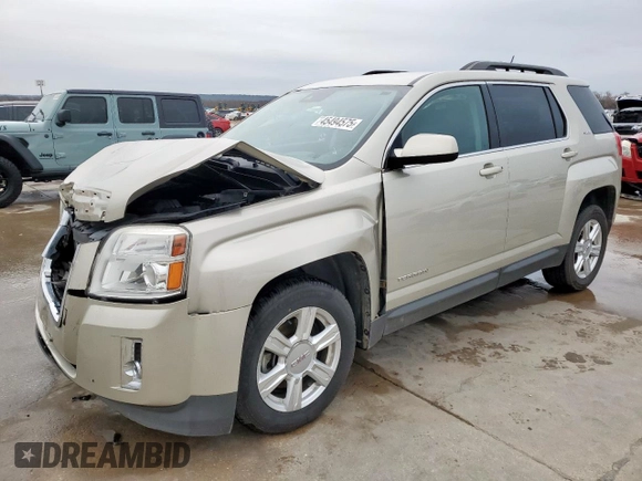 2015 GMC Terrain SLE with VIN 2GKALREK3F6346350, listed as a Copart auction lot 46514425 with 129,494 mi miles and Salvage Title. Bid and sale history available at DreamBid. Image 1.