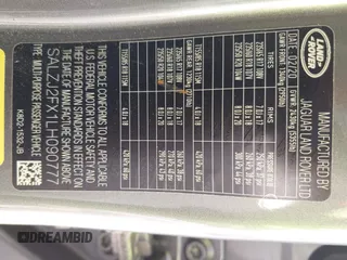 2020 Land Rover Range Rover Evoque S z VIN SALZJ2FX1LH090777, wystawiony jako IAAI lot #42087835 z przebiegiem 14 807 mil mil oraz . Historia ofert i sprzedaży dostępna na DreamBid. Obrazek 9.