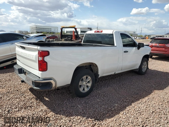 2019 Chevrolet Silverado 1500 Work Truck with VIN 3GCNWAEF3KG224577, listed as a Copart auction lot 50569615 with 113,231 mi miles and Salvage Title. Bid and sale history available at DreamBid. Image 3.