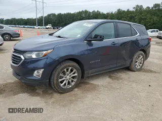 2018 Chevrolet Equinox LT with VIN 3GNAXJEV2JS576992, listed as a Copart auction lot 55694075 with 169,147 mi miles and Salvage title. Bid and sale history available at DreamBid. Image 1.