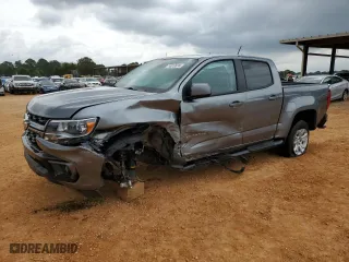 2022 Chevrolet Colorado 2WD LT with VIN 1GCGSCEA1N1249338, listed as a Copart auction lot 74018974 with 20,162 mi miles and Salvage Title. Bid and sale history available at carsss.com. Image 1.