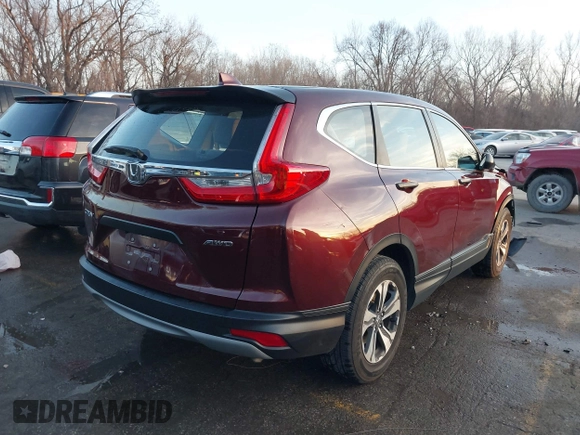 2017 Honda CR-V LX with VIN 5J6RW6H3XHL000616, listed as a IAAI auction lot 41132561 with 64,270 mi miles. Bid and sale history available at carsss.com. Image 4.
