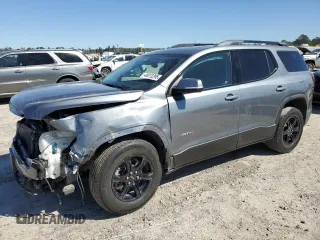 2021 GMC Acadia AT4 with VIN 1GKKNLLSXMZ195121, listed as a Copart auction lot 48013295 with 73,852 mi miles and Salvage Title. Bid and sale history available at carsss.com. Image 1.