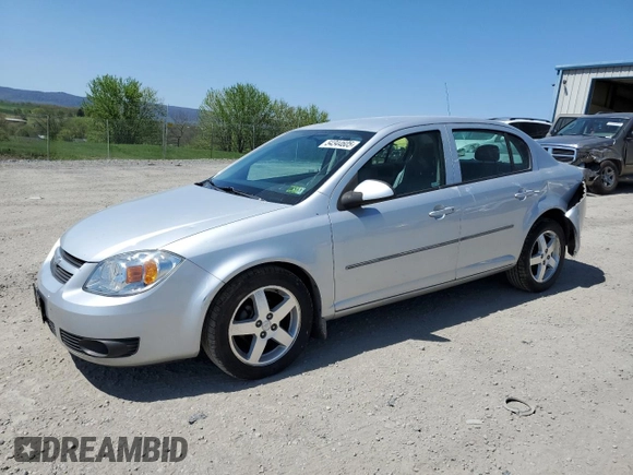 2005 Chevrolet Cobalt LS with VIN 1G1AL54F257521140, listed as a Copart auction lot 54344605 with 87,027 mi miles and Salvage Title. Bid and sale history available at DreamBid. Image 1.