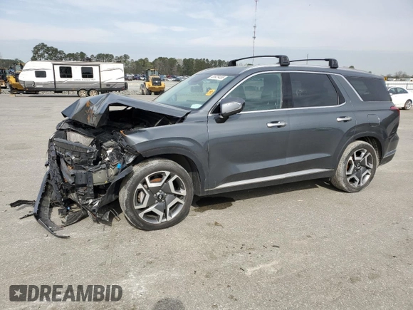 2023 Hyundai Palisade Ultimate Calligraphy z VIN KM8R5DGE3PU511606, wystawiony jako Copart lot #49929495 z przebiegiem 66 794 mil mil oraz Czysty tytuł • Clean title. Historia ofert i sprzedaży dostępna na DreamBid. Obrazek 1.