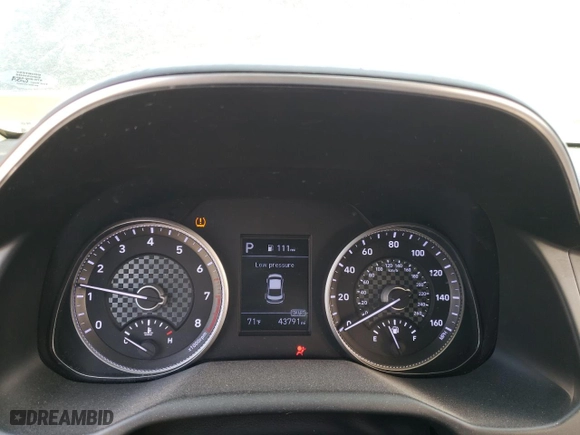 2020 Hyundai Elantra SE with VIN KMHD74LF2LU979369, listed as a Copart auction lot 48040995 with 43,791 mi miles and Salvage Title. Bid and sale history available at carsss.com. Image 9.
