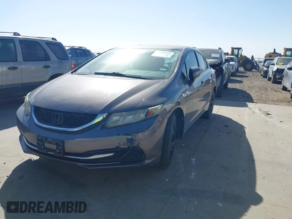 2015 Honda Civic Sedan LX with VIN 19XFB2F55FE075943, listed as a IAAI auction lot 41830699 with 199,838 mi miles. Bid and sale history available at carsss.com. Image 18.