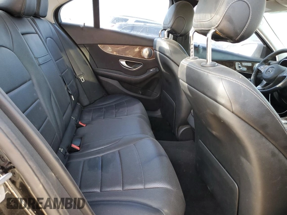 2017 Mercedes-Benz C 300 with VIN WDDWF4KB5HR232055, listed as a Copart auction lot 52674055 with 124,598 mi miles and Salvage Title. Bid and sale history available at DreamBid. Image 10.