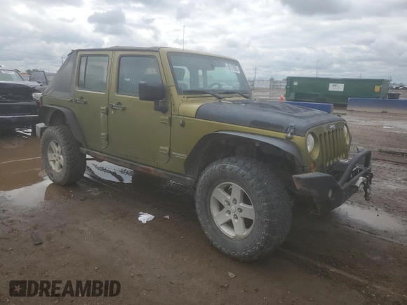 2008 Jeep Wrangler Rubicon with VIN 1J8GA69128L532086, listed as a Copart auction lot 58173905 with 227,802 mi miles and Clean title. Bid and sale history available at DreamBid. Image 4.