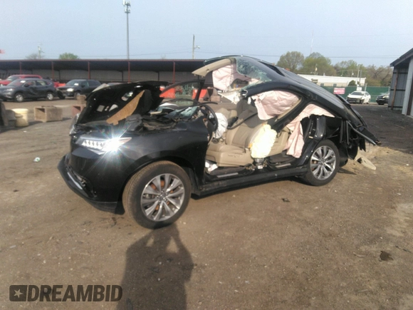 2015 Acura MDX Technology with VIN 5FRYD4H45FB030982, listed as a IAAI auction lot 36404266 with 72,001 mi miles and . Bid and sale history available at DreamBid. Image 6.