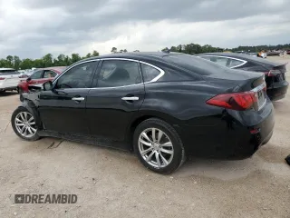 2015 Infiniti Q70 with VIN JN1BY1APXFM540740, listed as a Copart auction lot 55479495 with 140,344 mi miles and Salvage title. Bid and sale history available at DreamBid. Image 2.
