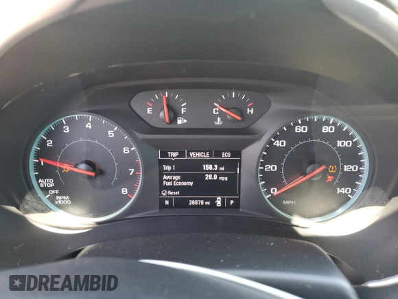 2024 Chevrolet Malibu LT with VIN 1G1ZD5ST5RF150883, listed as a Copart auction lot 55291005 with 26,879 mi miles and Salvage Title. Bid and sale history available at DreamBid. Image 9.