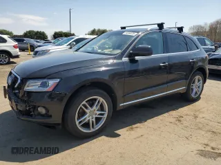 2017 Audi Q5 Premium Plus with VIN WA1L2AFP7HA003687, listed as a Copart auction lot 54584235 with 117,365 mi miles and Clean Title. Bid and sale history available at carsss.com. Image 1.