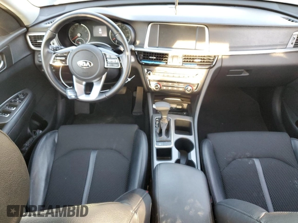 2019 Kia Optima LX with VIN 5XXGT4L36KG375315, listed as a Copart auction lot 51592535 with 53,103 mi miles and Salvage Title. Bid and sale history available at carsss.com. Image 8.