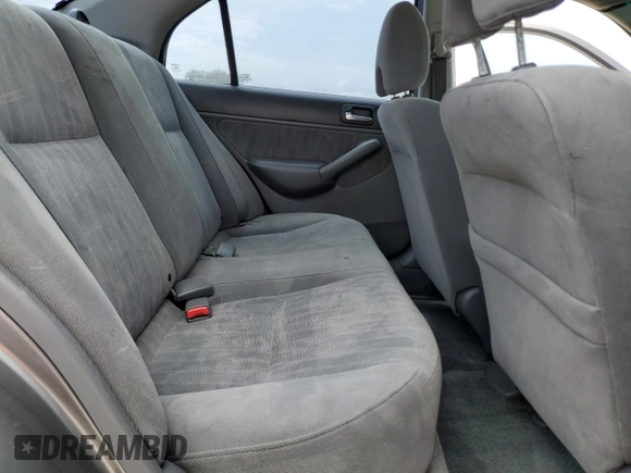 2005 Honda Civic LX with VIN 2HGES16505H608324, listed as a Copart auction lot 53636065 with 176,303 mi miles and Clean Title. Bid and sale history available at DreamBid. Image 10.