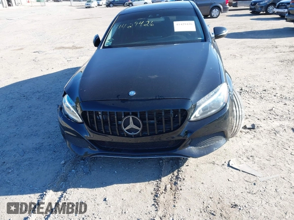 2017 Mercedes-Benz C 300 with VIN 55SWF4KB4HU206545, listed as a IAAI auction lot 41429426 with 92,107 mi miles and . Bid and sale history available at carsss.com. Image 13.