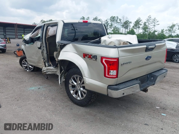 2017 Ford F-150 XL with VIN 1FTEW1EF7HFA56775, listed as a IAAI auction lot 42420207 with 134,648 mi miles and . Bid and sale history available at DreamBid. Image 3.