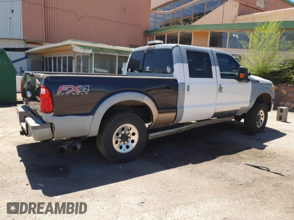 2011 Ford Super Duty F-250 SRW XL with VIN 1FT7W2BT5BEC94274, listed as a Copart auction lot 52419225 with 317,079 mi miles and Salvage Title. Bid and sale history available at carsss.com. Image 3.