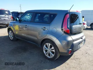 2015 Kia Soul + with VIN KNDJP3A59F7171924, listed as a IAAI auction lot 41871820 with 84,178 mi miles. Bid and sale history available at carsss.com. Image 3.