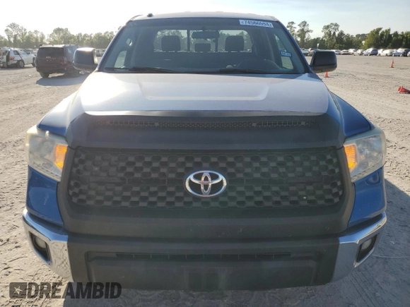 2017 Toyota Tundra 2WD SR5 with VIN 5TFRY5F11HX224958, listed as a Copart auction lot 74566594 with 92,954 mi miles and Salvage Title. Bid and sale history available at carsss.com. Image 5.