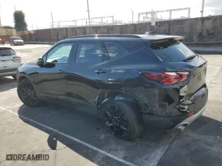 2022 Chevrolet Blazer LT with VIN 3GNKBDRS3NS123491, listed as a Copart auction lot 44067265 with 52,836 mi miles and Salvage Title. Bid and sale history available at carsss.com. Image 2.