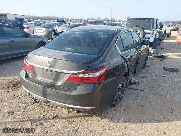 2016 Honda Accord Sedan LX with VIN 1HGCR2F33GA071196, listed as a IAAI auction lot 41520333 with 138,887 mi miles. Bid and sale history available at carsss.com. Image 4.