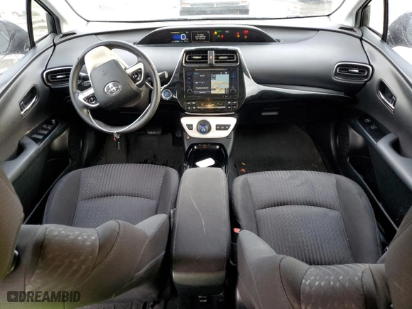 2019 Toyota Prius Prime Plus with VIN JTDKARFP6K3117405, listed as a Copart auction lot 45537705 with NaN miles and Salvage Title. Bid and sale history available at carsss.com. Image 8.