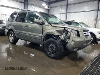 2007 Honda Pilot EX-L с VIN 2HKYF18567H523835, выставлен на аукционе Copart как лот 58586815 с пробегом 237 554 миль миль и Списание • Salvage title. История ставок и продаж доступна на DreamBid. Изображение 4.