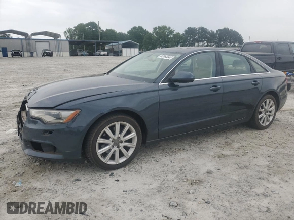 2013 Audi A6 Premium Plus z VIN WAUGFAFC4DN136111, wystawiony jako Copart lot #53983045 z przebiegiem 122 046 mil mil oraz Szkoda całkowita • Salvage title. Historia ofert i sprzedaży dostępna na DreamBid. Obrazek 1.