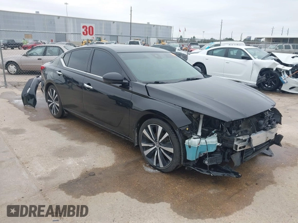 2019 Nissan Altima 2.5 Platinum with VIN 1N4BL4FV2KC207507, listed as a IAAI auction lot 41537675 with 69,872 mi miles. Bid and sale history available at carsss.com. Image 1.