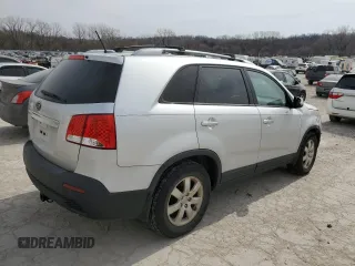 2013 Kia Sorento LX with VIN 5XYKT4A22DG332352, listed as a Copart auction lot 47687195 with 0 mi miles and Clean Title. Bid and sale history available at carsss.com. Image 3.