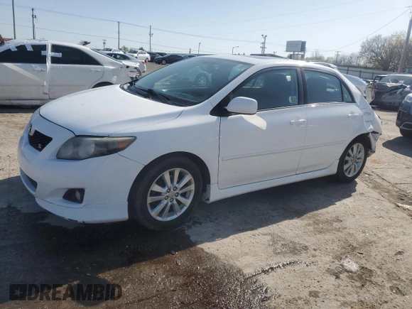 2009 Toyota Corolla with VIN 1NXBU40E69Z049866, listed as a Copart auction lot 52078625 with 149,943 mi miles and Salvage Title. Bid and sale history available at carsss.com. Image 1.