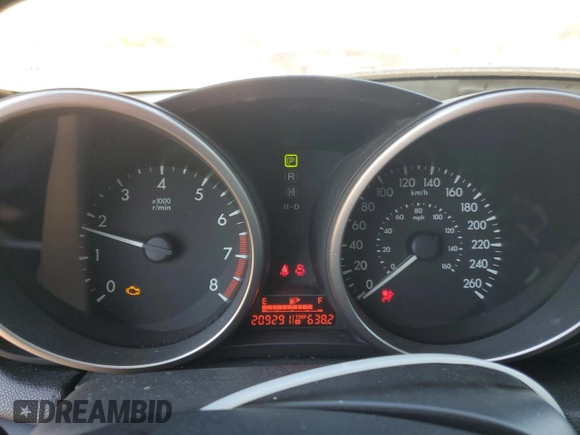2010 Mazda 3 i Touring with VIN JM1BL1SF8A1235538, listed as a Copart auction lot 54721825 with 209,291 mi miles and Clean Title. Bid and sale history available at DreamBid. Image 9.